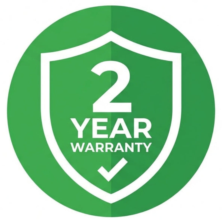 2-Year Warranty